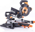 Evolution Power Tools Scie à Onglet Coulissante avec des Caractéristiques PLUS - Coulisseau de 300 mm – R210SMS-300, 1500 W, gris