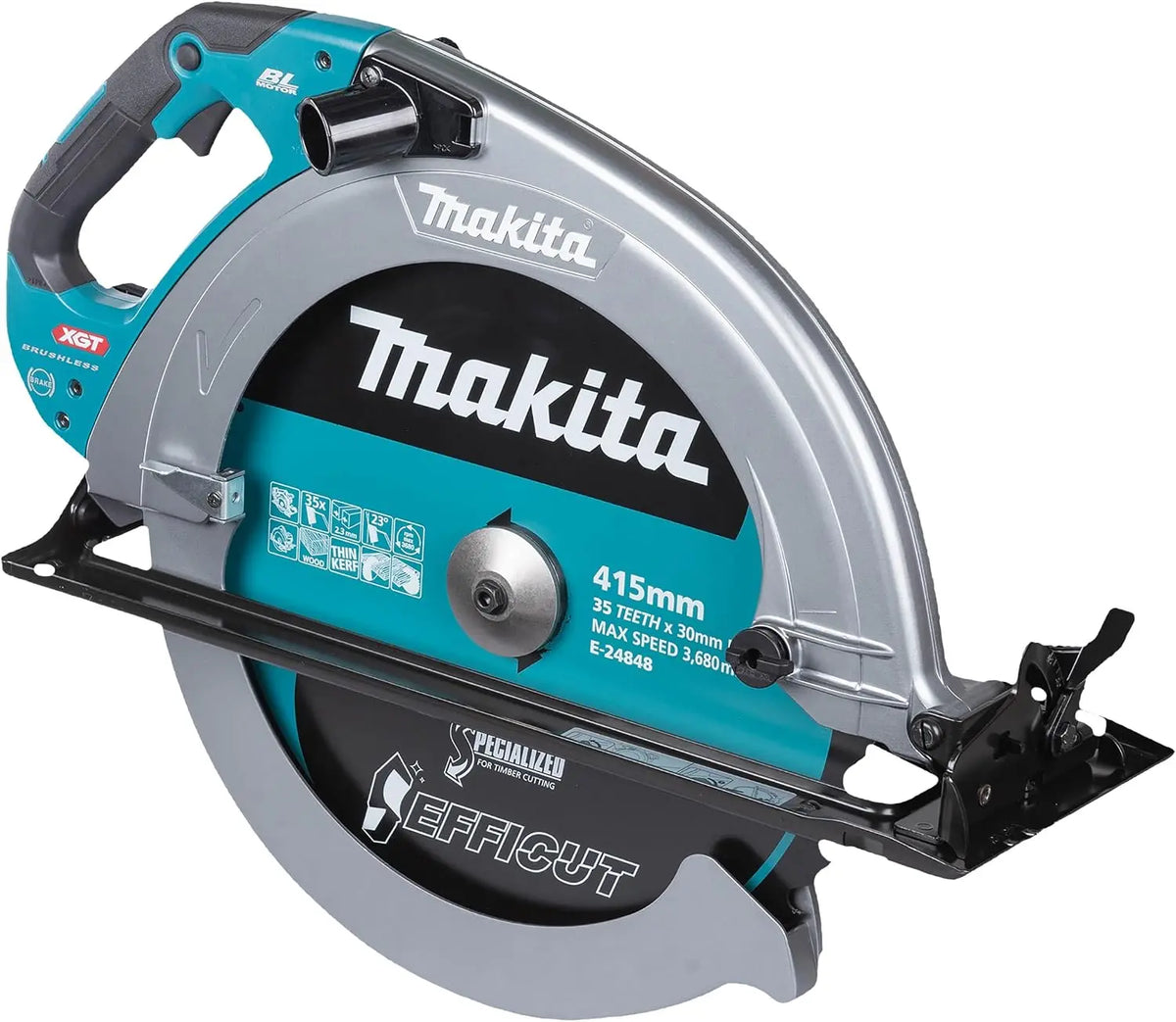 Fierastrau circular de mana Makita HS013GZ – 1500 W, gris/bleu/noir
