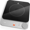 TOKIT Plaque de Cuisson Induction Electrique portable – 100 w, gris/noir