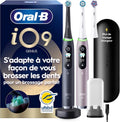 Oral-B Brosses à Dents Electriques iO 9 Duo – noir/rose