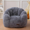 MAXYOYO Pouf Salon & Chambre fauteuil – gris