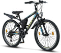 Licorne Bike Guide Vélo VTT haut de gamme pour filles – gris/noir